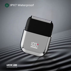 A Photo Of Green Lion Men's Shaver X Wet and Dry Use