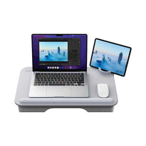 Green Lion Multi-Functional Cushioned Lap Desk 17" – Portable and Adjustable Laptop Stand