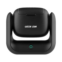 Green Lion Rotatable Incense Burner - Black | Portable Fragrance Diffuser with 90° Rotation