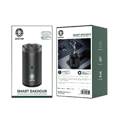 A Photo Of Green Lion Smart Bakhour Rechargeable Electric Car Incense Burner