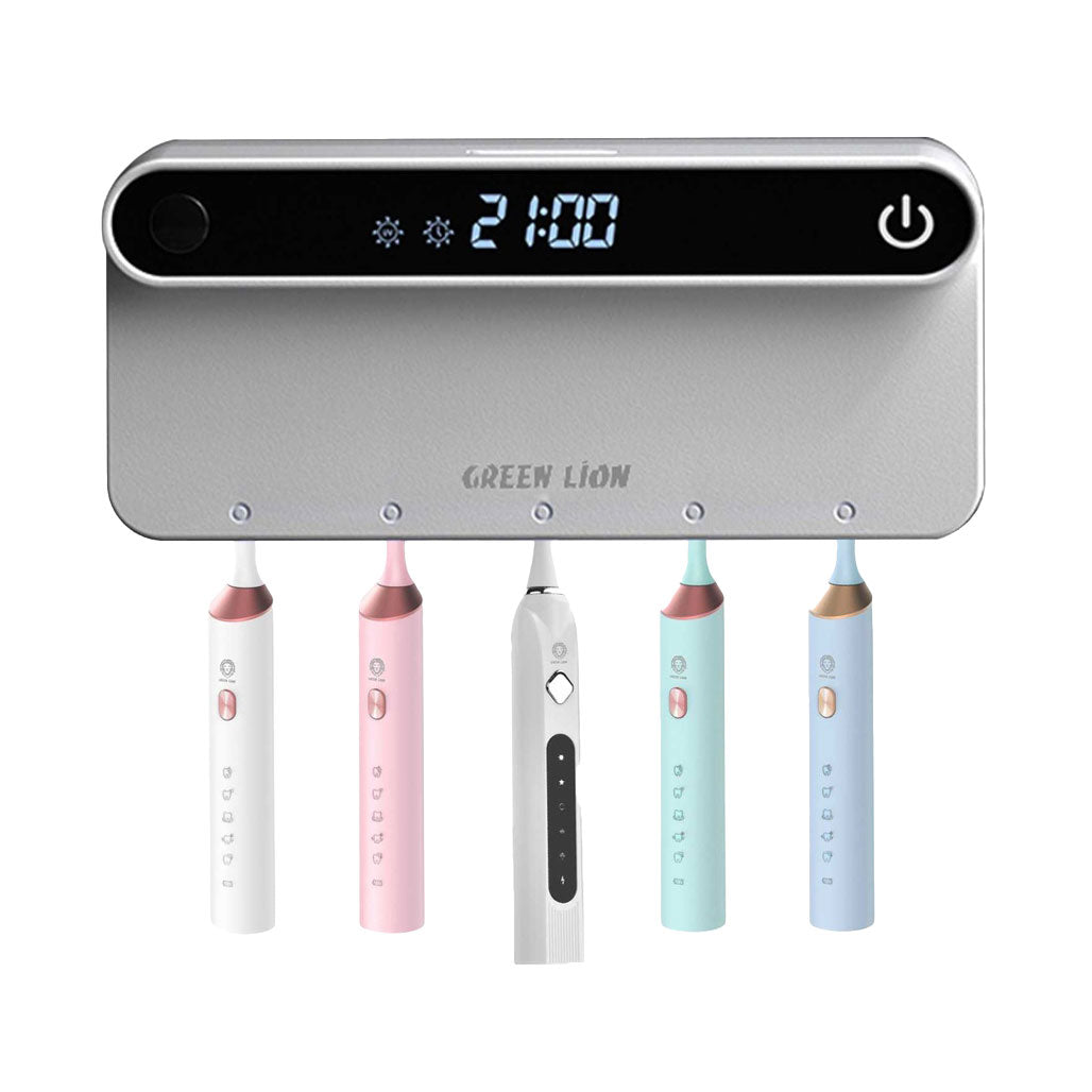 A Photo Of Green Lion GNSTBSTRWH Smart Toothbrush Sterilizer