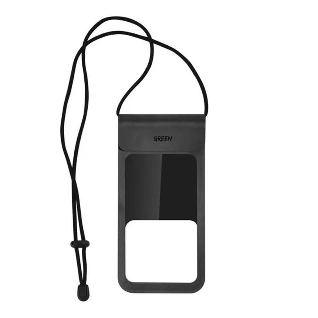 A Photo Of Green Lion Strong Waterproof Bag 6.7″ 30M – Black