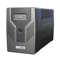 Beco GP1500 1500VA UPS System with AVR & Short Circuit Protection – 4 Universal Sockets + EU Plug