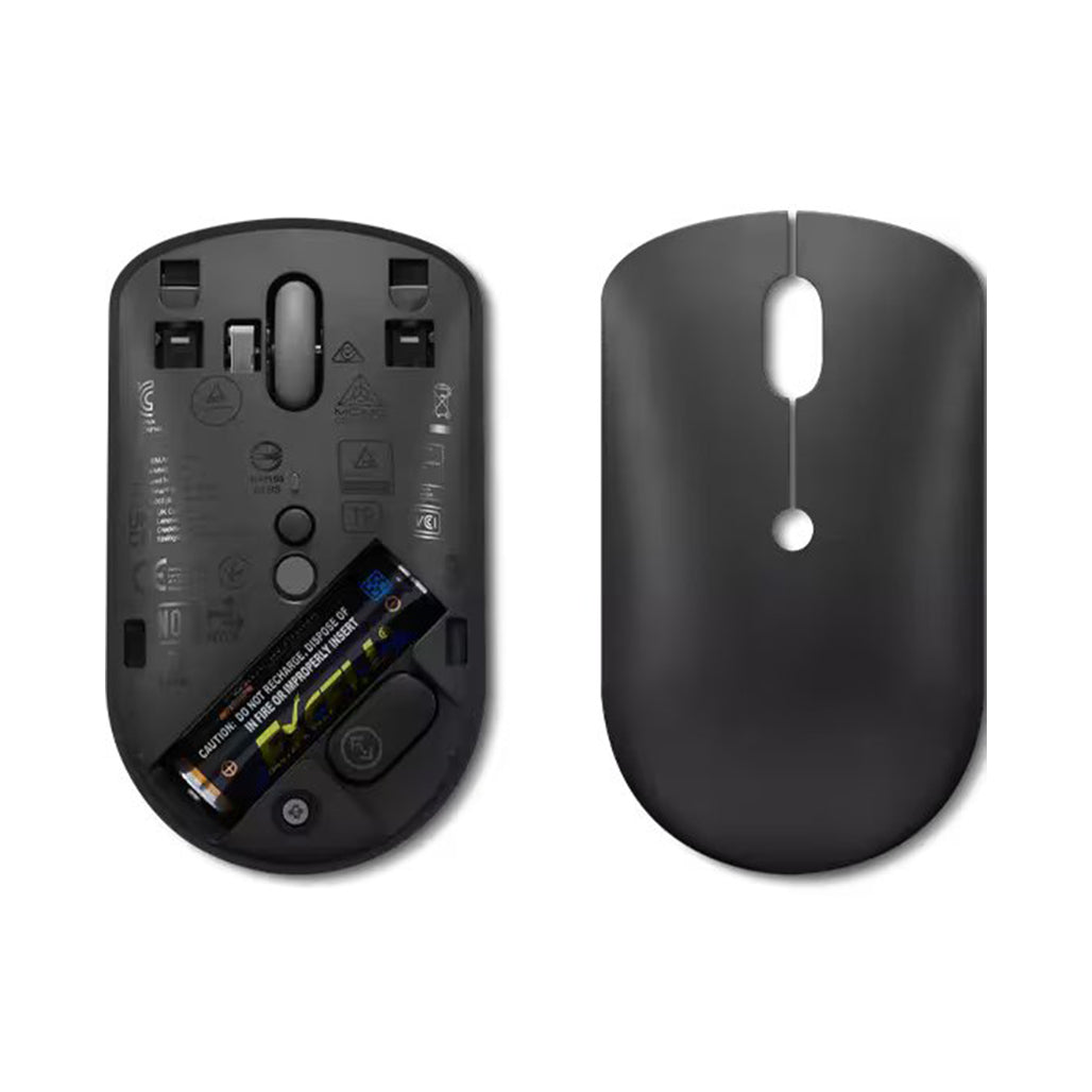 A Photo Of Lenovo 400 USB-C Wireless Compact Mouse - Portable and Precision-Driven Performance