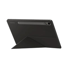 A Photo Of Samsung Galaxy Tab S9+ Smart Book Cover - Black | Dual Viewing Modes | Magnetic Attachment | Auto Wake/Sleep