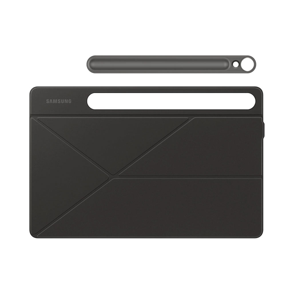 A Photo Of Samsung Galaxy Tab S9+ Smart Book Cover - Black | Dual Viewing Modes | Magnetic Attachment | Auto Wake/Sleep