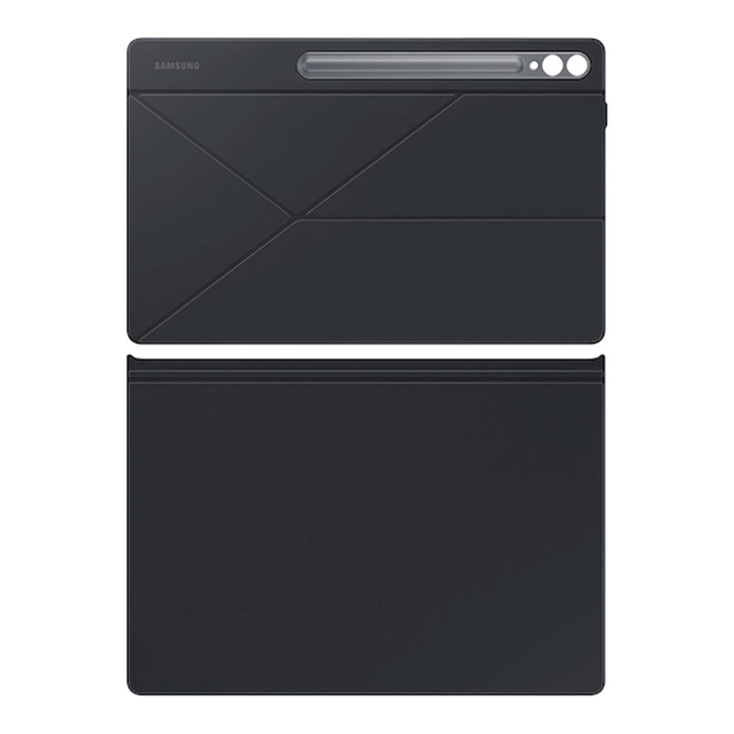 A Photo Of Samsung Galaxy Tab S9 Ultra Smart Book Cover - Black | Magnetic Design, Auto Wake-Up, Dual Viewing Angles