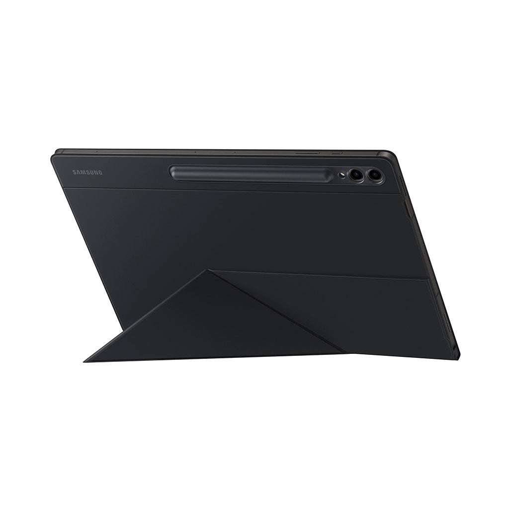 A Photo Of Samsung Galaxy Tab S9 Ultra Smart Book Cover - Black | Magnetic Design, Auto Wake-Up, Dual Viewing Angles