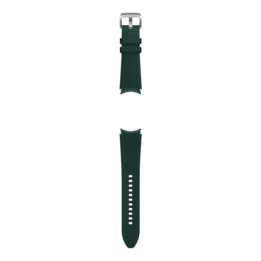 A Photo Of Samsung Galaxy Watch Hybrid Eco-Leather T-Buckle Band - 20mm - M/L - Green