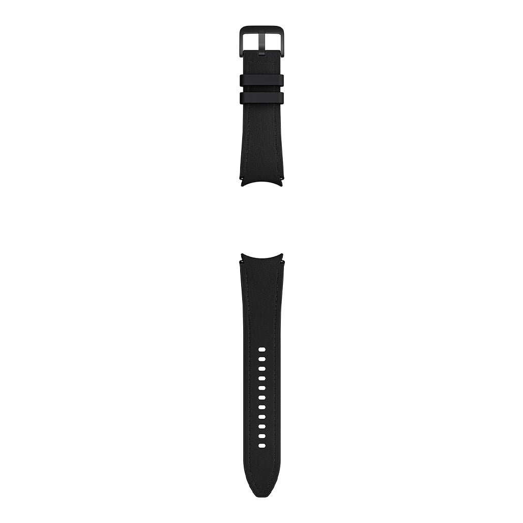 A Photo Of Samsung Galaxy Watch Hybrid Eco-Leather T-Buckle Band - 20mm - M/L - Black