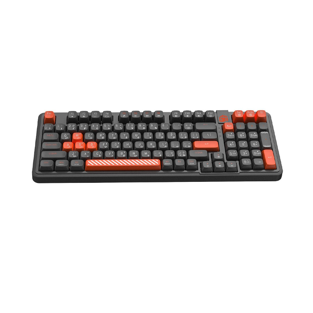 A Photo Of GamerTek Arcade Keys Wireless Mechanical Gaming Keyboard - Black