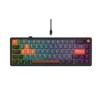GamerTek Fusion 65% Wireless Mechanical Gaming Keyboard - Black