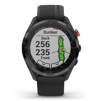Garmin Approach S62 - 010-02200-00 - Black Ceramic Bezel with Black Silicone Band