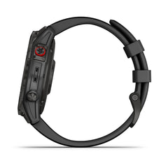 A Photo Of Garmin epix™ (Gen 2) Sapphire Edition - 010-02582-11 - Black Titanium with Black Band