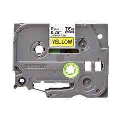 A Photo Of Brother TZe-621 tape - black on yellow, 9mm wide