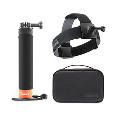 A Photo Of GoPro Adventure Kit - The Handler, Head Strap 2.0 + Compact Case