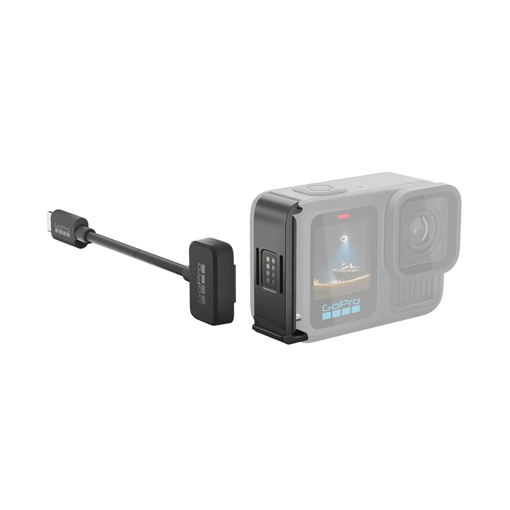 A Photo Of GoPro Contacto Magnetic Door and Power Cable Kit – Continuous Power Solution for Long Shots