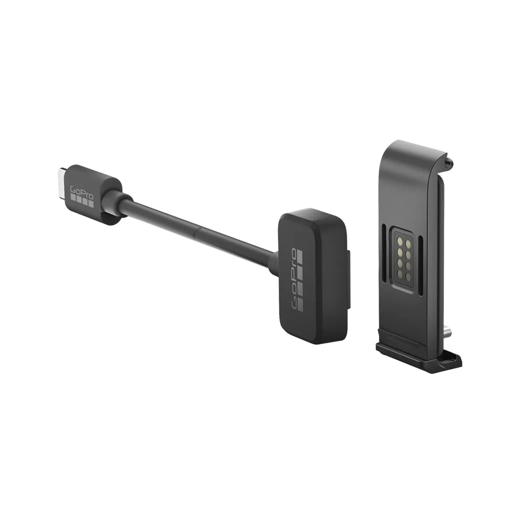 A Photo Of GoPro Contacto Magnetic Door and Power Cable Kit – Continuous Power Solution for Long Shots