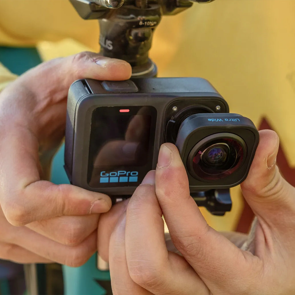 A Photo Of GoPro Ultra Wide Lens Mod for HERO13 Black - HB-Series | 177° POV Lens with HyperSmooth Stabilization