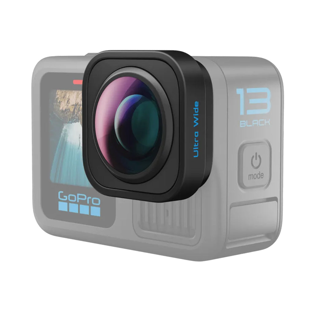 A Photo Of GoPro Ultra Wide Lens Mod for HERO13 Black - HB-Series | 177° POV Lens with HyperSmooth Stabilization