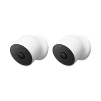 Google Nest Cam (2-Pack) Indoor/Outdoor Battery-Powered Security Cameras | Smart Home Monitoring