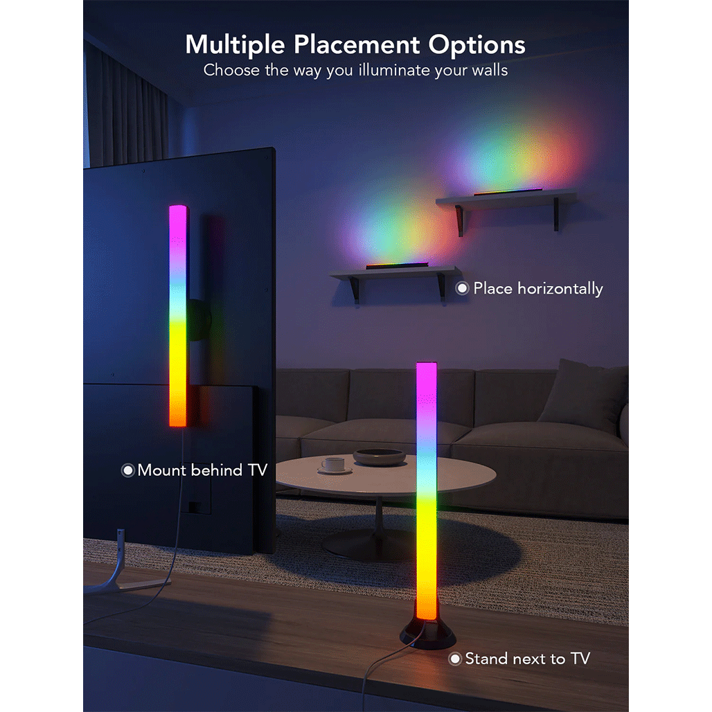 A Photo Of Govee RGBIC TV Light Bars for 45-70 inch TVs | H6046211