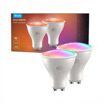 Govee RGBWW Smart Light Bulbs - 2 Pack | Adjustable Brightness, Voice & App Control, Music Sync, and Scheduling Functions