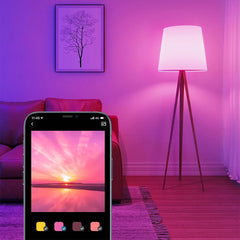 A Photo Of Govee RGBWW Smart LED Bulb (4 Pack) - App & Voice-Controlled, Music Sync, DIY & Group Control