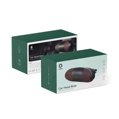 A Photo Of Green Lion GNCRHADRSTBK Car Head Rest - Black
