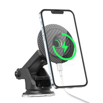 Green Lion Carbon Fiber Magnetic Wireless Car Charger 15W