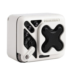 A Photo Of Green Lion Champion Mini Speaker - White - GNCHAMPSPWH