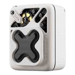 A Photo Of Green Lion Champion Mini Speaker - White - GNCHAMPSPWH