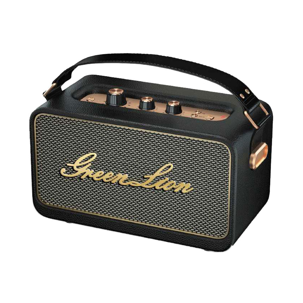 A Photo Of Green Lion Classic Stereo Speaker - Black - GNCLSTEROSPBK