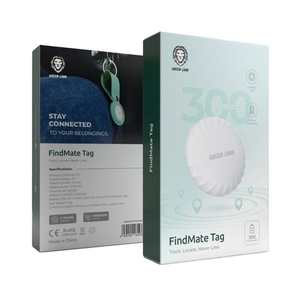 A Photo Of Green Lion FindMate Tag – Smart Bluetooth Tracker