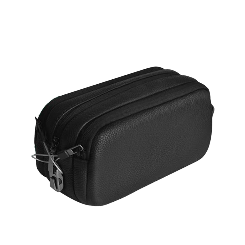 A Photo Of Green Lion Lyon Travel Pouch - Black