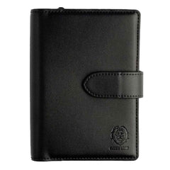 A Photo Of Green Lion GNPASPOTPCHBK Passport Pouch - Black