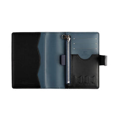 A Photo Of Green Lion GNPASPOTPCHBK Passport Pouch - Black