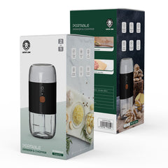 A Photo Of Green Lion GNPORCHRBK Portable Grinder & Chopper