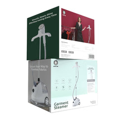 A Photo Of Green Lion Portable Household Garment Steamer 5 Functional 2000W 1.8L - White