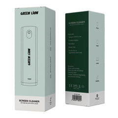 A Photo Of Green Lion 10 ML Anti-Reflective Screen Cleaner with Microfiber Cloth - Streak-Free Portable Design