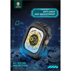 A Photo Of Green Lion GNSTYULC49BK Styled Ultra Case - Black | 42mm/44mm/45mm/49mm