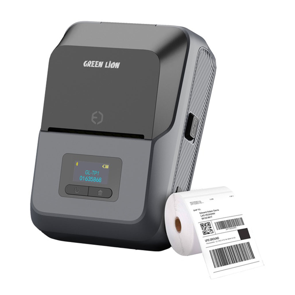 A Photo Of Porodo Lifestyle Super HD Thermal Printer - Portable Inkless Printing for Home, Office, and Business