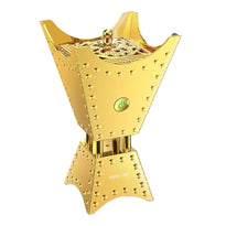 Green Lion Traditional Bakhour with Quran Speaker - Gold | Modernized Tradition