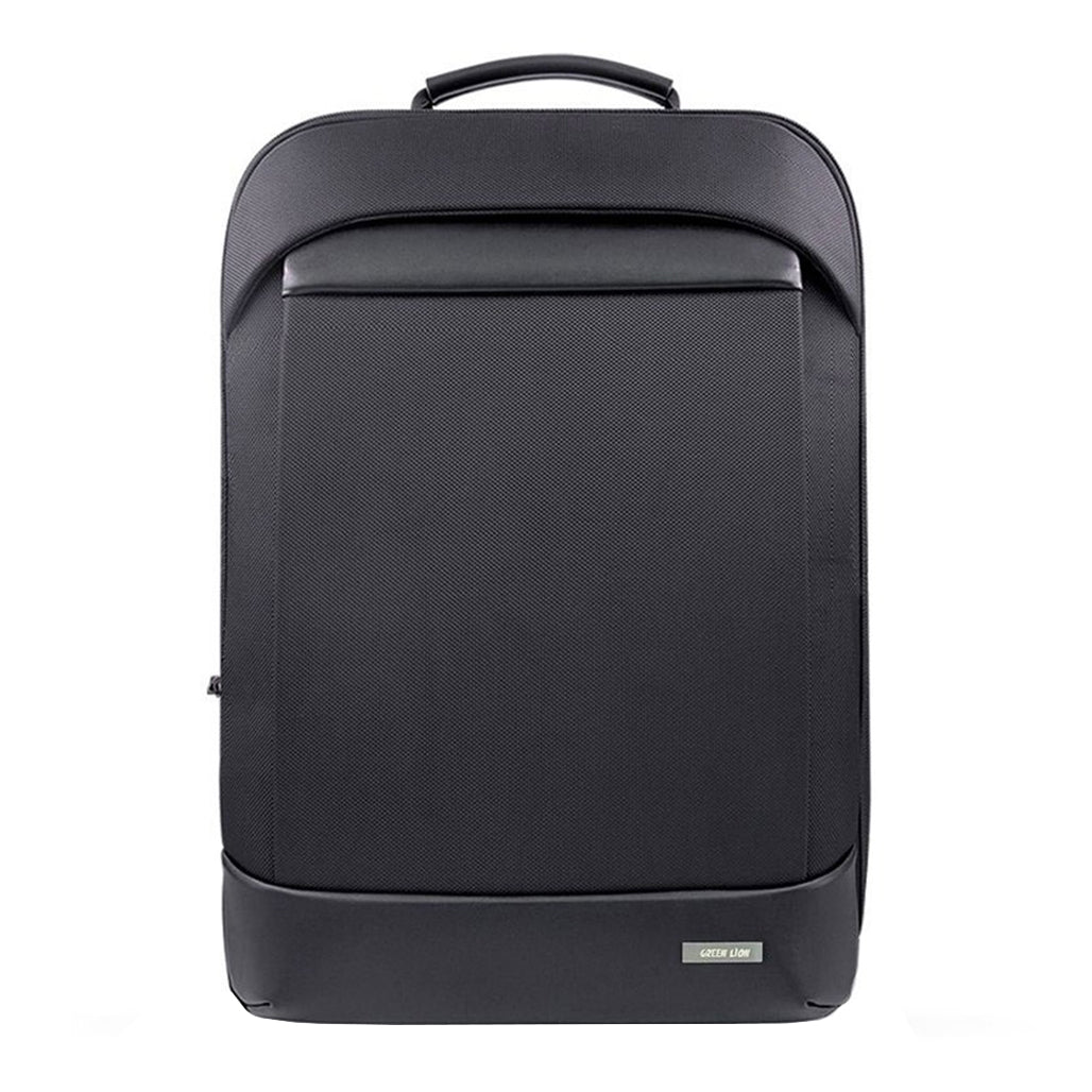 A Photo Of Green Lion Vienna Fingerprint Backpack - Black