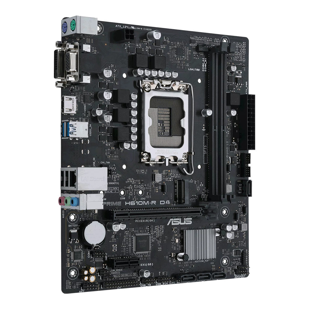 A Photo Of ASUS Prime H610M-R D4 Gaming Motherboard