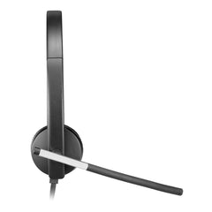 A Photo Of Logitech H650E Business Headset - Noise-Cancelling Microphone & Advanced Audio Features