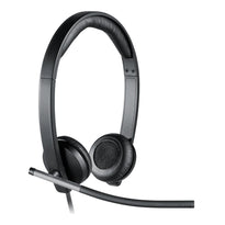 Logitech H650E Business Headset - Noise-Cancelling Microphone & Advanced Audio Features