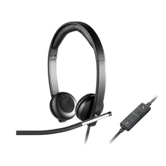 A Photo Of Logitech H650E Business Headset - Noise-Cancelling Microphone & Advanced Audio Features