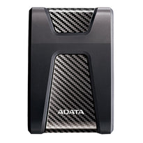 ADATA HD650 2.5" External Hard Drive - Up to 4TB, USB 3.2 Gen 1, Durable Rubber Coating, Black