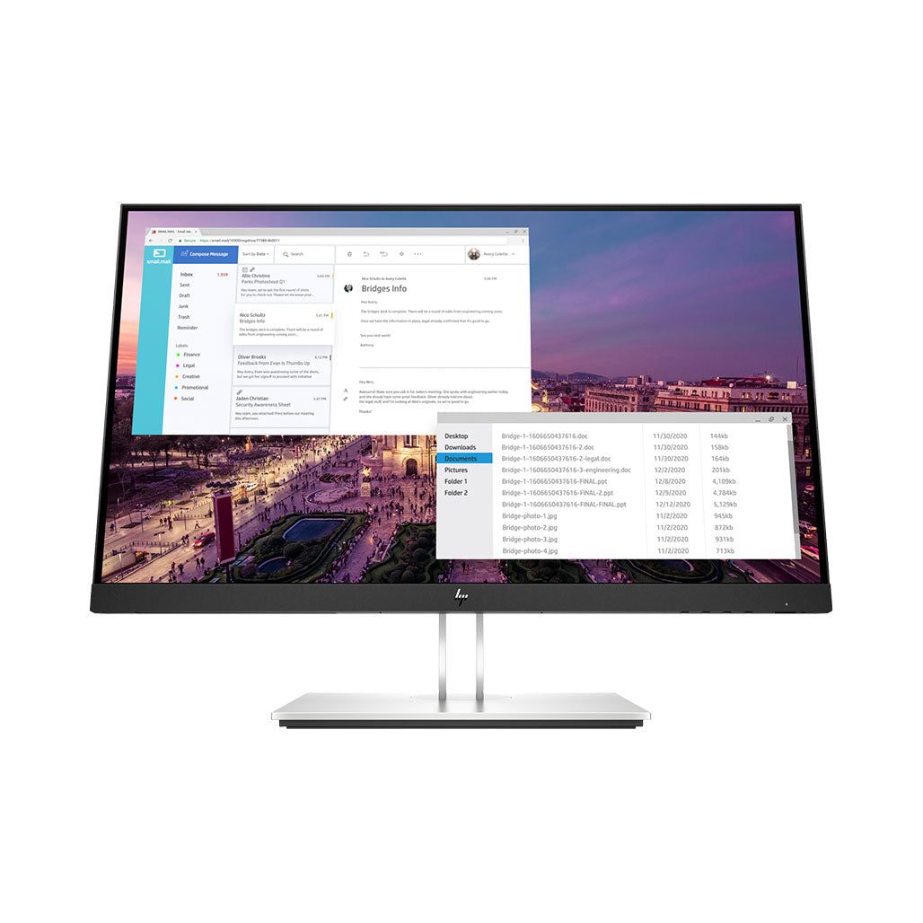 A Photo Of HP E23 G4 23 inch FHD Monitor